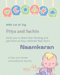 Invitation Card namkaran