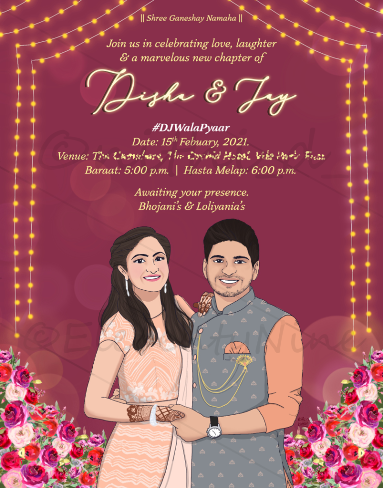 Digital Bengali Wedding Invitation E-Cards – myMandap Invitation Cards