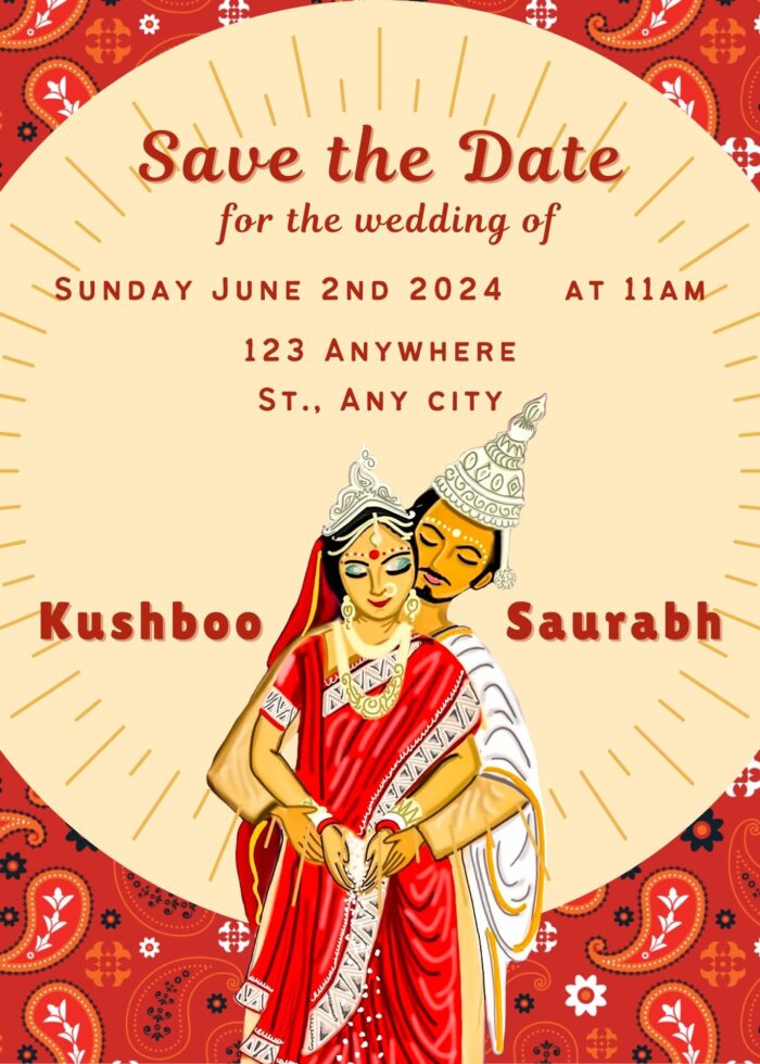 Bengali Wedding Cards